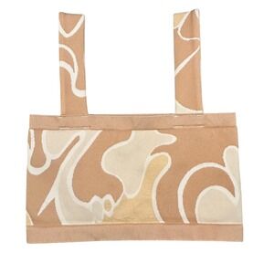 Spiritual Gangster Abstract Swirl Sports Bra Tank XS/S Athleisure Yoga Top